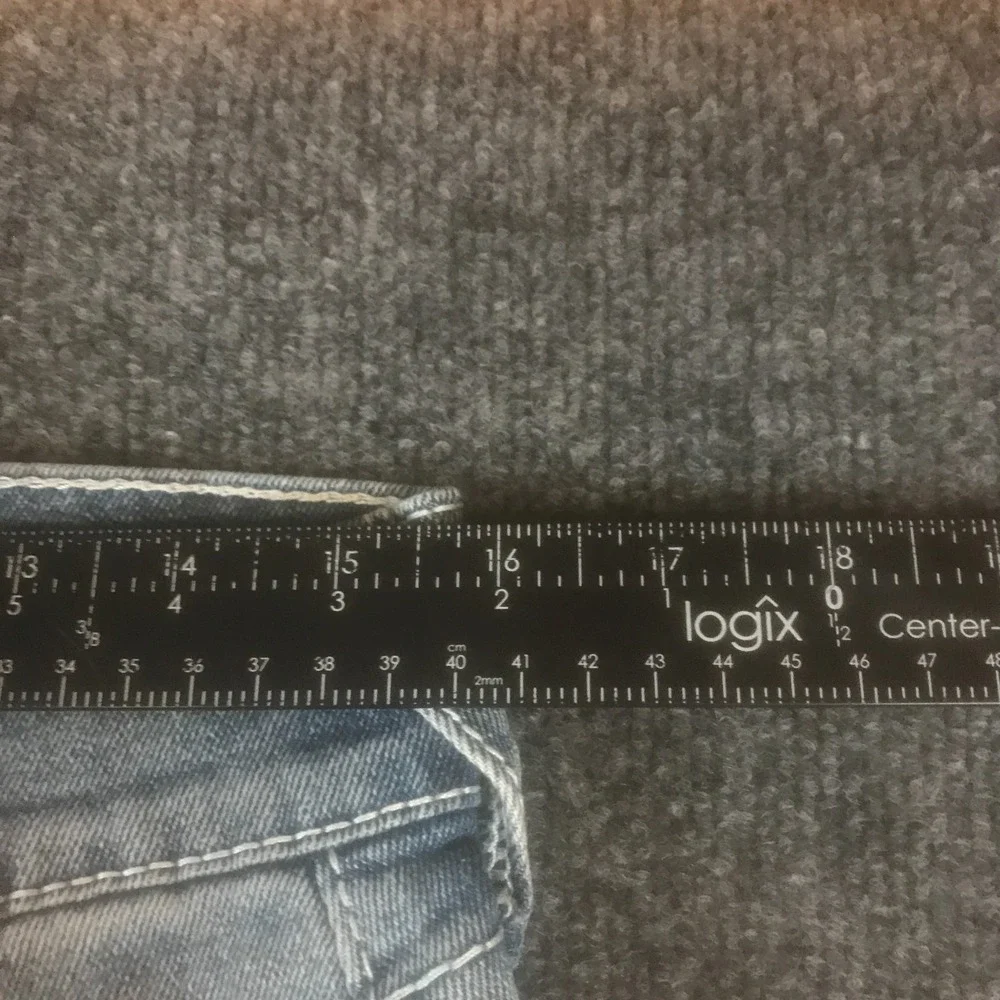True Religion Geno Relaxed Slim Jeans Mens 29 (Fits 32x31.5) Blue Denim Cotton